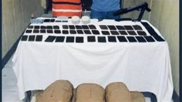 المتهمين والمضبوطات