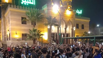 أهالي العبور يُنظمون وقفة احتجاجية للتنديد بالمجازر الإسرائيلية ضد الفلسطينيين