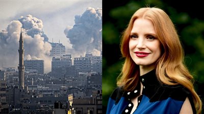 جيسيكا شاستاين الحائزة على الأوسكار تدعم فلسطين: غزة بحاجة إلى مساعدات إنسانية فورية