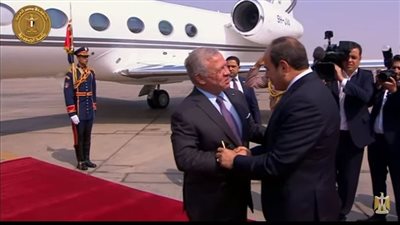 السيسي وملك الأردن يؤكدان موقفهما الثابت بشأن تحقيق الاستقرار الحقيقي والمستدام في المنطقة