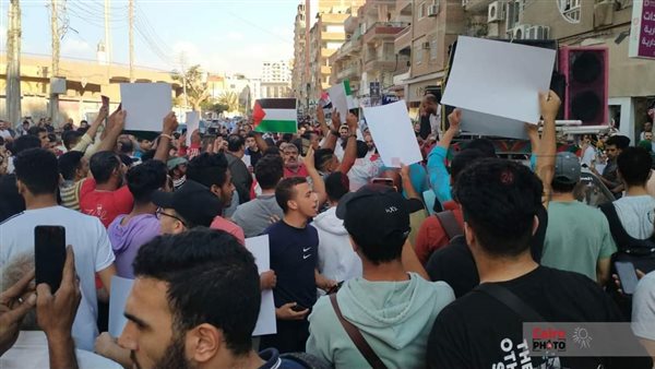 مظاهرات في المنوفية