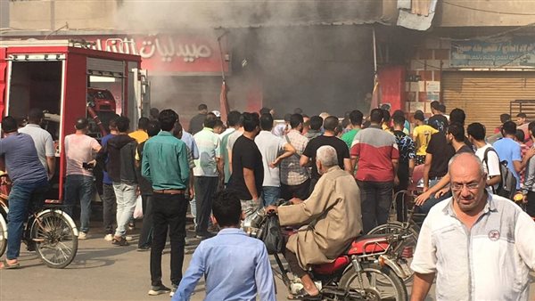 حريق في منزل بمنطقة