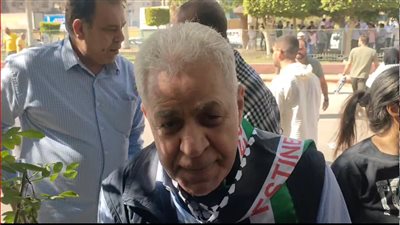 حمدين صباحي: فلسطين ستنتصر ونرفض تهجير أهالي غزة.. ونقف مع حكومتنا والمقاومة