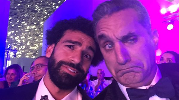 باسم يوسف ومحمد صلاح