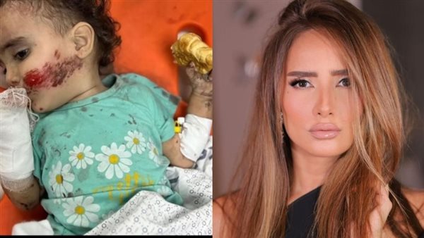 زينة وطفلة فلسطين