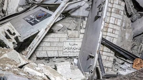  قصف مبنى كنيسة الروم