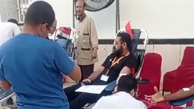 أمة واحدة.. مسلمون وأقباط يتبرعون بالدم لصالح مصابي غزة في قنا | بث مباشر