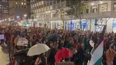 إيلون ماسك ينشر فيديو لمسيرة داعمة لفلسطين ويعلق: كانت هذه نيويورك الليلة | فيديو