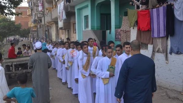 قرية بالغربية تنظم