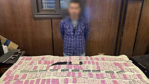 المتهم والمضبوطات