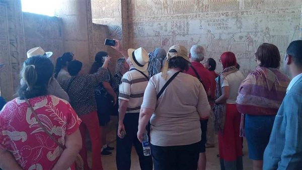 وفد سياحي بالمنيا