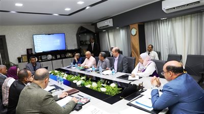 محافظ أسوان يترأس لجنة اختيار الموظفين للعمل بالندب بمكتبة مصر العامة