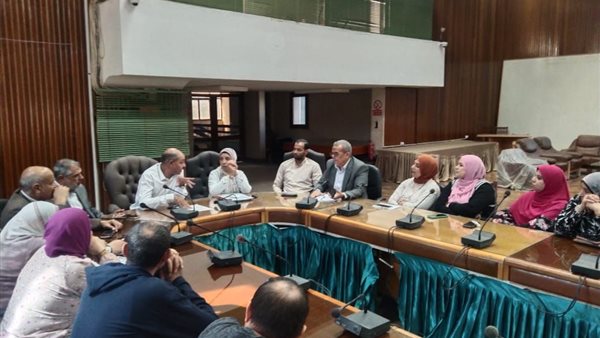 جانب من اجتماع رئيس