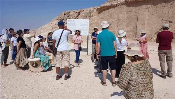 وفد سياحي بالمنيا