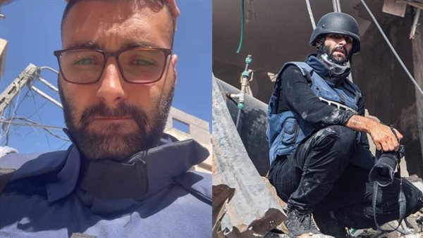 الصحفي معتز عزايزة