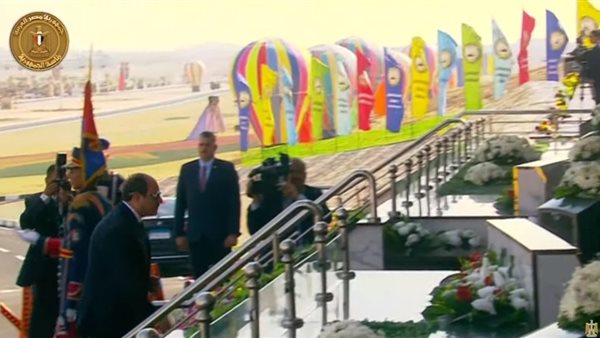 السيسي يشهد اصطفاف