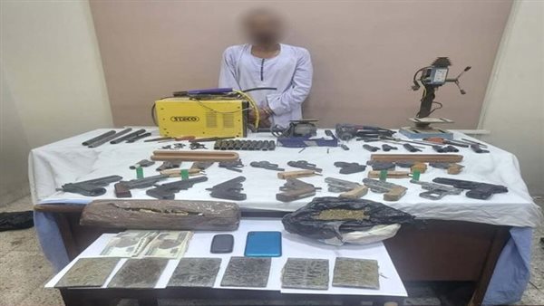 المتهم والمضبوطات