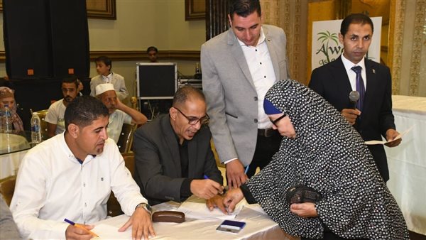 جانب من إجراءات القرعة