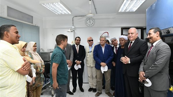 افتتاح مشروع الصرف