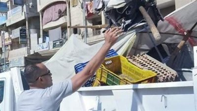 رفع 656 حالة إشغال طريق في 5 مراكز بالبحيرة