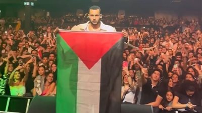 ويجز يستغل حفله في كندا ويهتف بالحرية لفلسطين