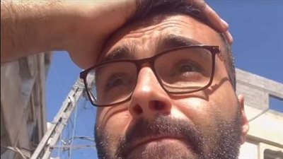 بعد استشهاد عائلة وائل الدحدوح.. معتز العزايزة يطالب بحماية دولية: لن أسامحكم لو حدث لي أو لأسرتي شيء