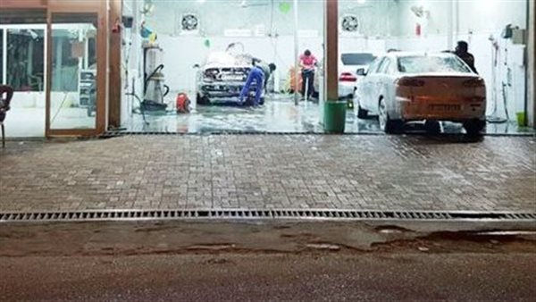 مغسلة سيارات - تعبيرية