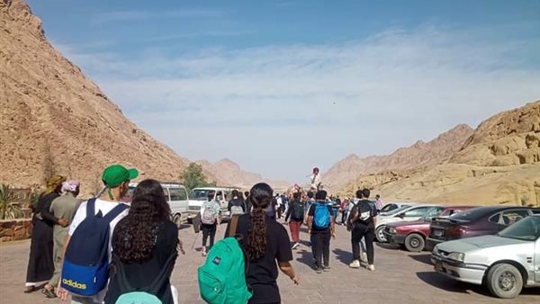 السياح في مدينة سانت