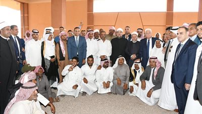 أهالي سيناء لـ وزير الأوقاف: نقف خلف الرئيس السيسي وقراراته في الحفاظ على أمن الوطن