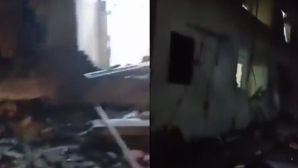 سقوط صاروخ على طابا