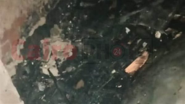 جانب من الحريق 