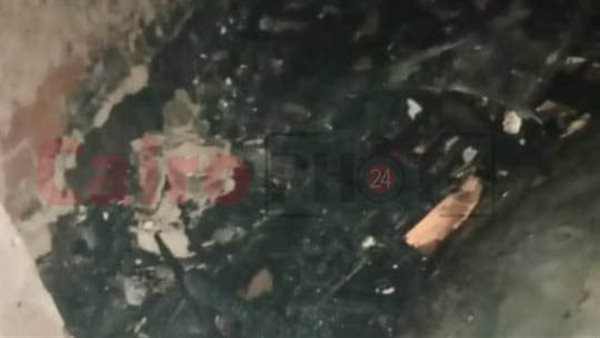 جانب من الحريق 