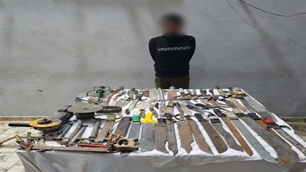 المتهم والمضبوطات