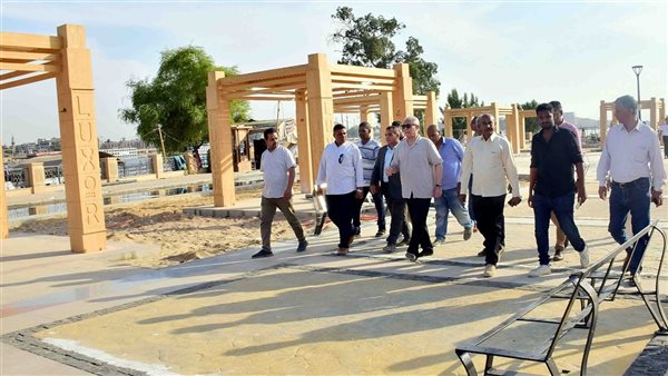 محافظ الأقصر يتفقد