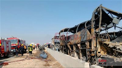 صحة البحيرة: 11 مصابا بـ حادث الطريق الصحراوي لا زالوا يتلقون العلاج