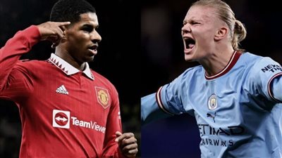 التشكيل الرسمي لديربي مانشستر بين يونايتد وسيتي.. هالاند وراشفورد وجهًا لوجه 