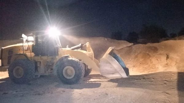 تدعيم مخرات السيول