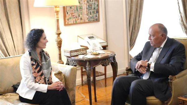 سامح شكري ووزيرة