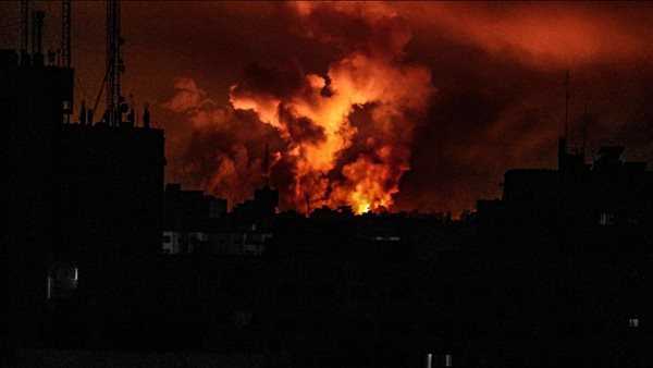 قطاع غزة ليلًا