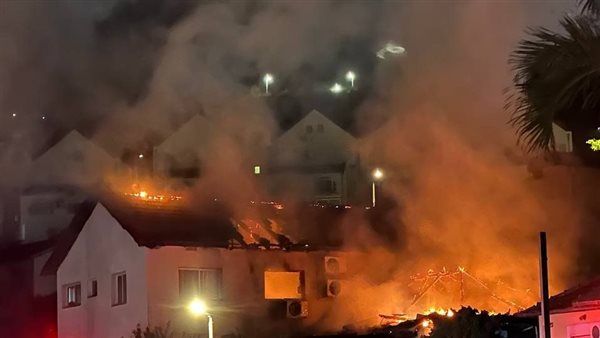 إشتعال النيران في