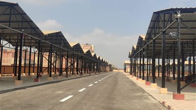 انتهاء أعمال موقف أشمون النموذجي بالمنوفية بتكلفة 17 مليون جنيه