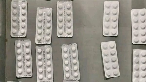 جزء من المضبوطات