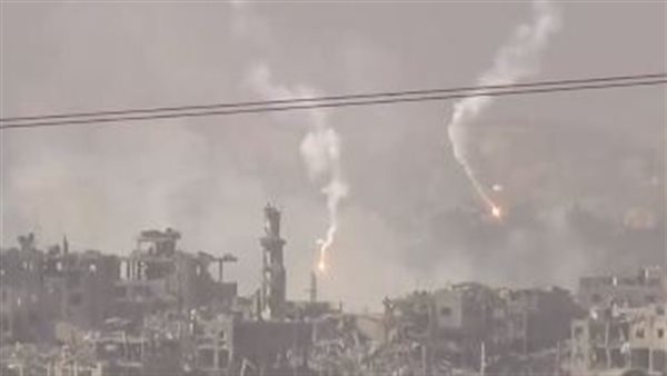 عمليات القصف بغزة