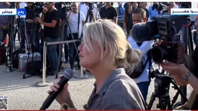 مراسلة تسأل عن سماح مصر بدخول المراسلين لغزة عن طريق رفح.. وضياء رشوان: تفضلي وتحملي مسؤولية حياتك