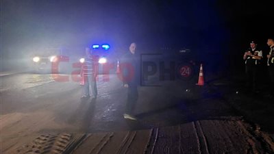  فتح طرق سانت كاترين بعد توقفه بسبب السيول | صور 