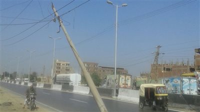 الداخلية تستجيب لاستغاثة أهالي قرية بسوهاج بعد شكوى من أعمدة إنارة آيلة للسقوط