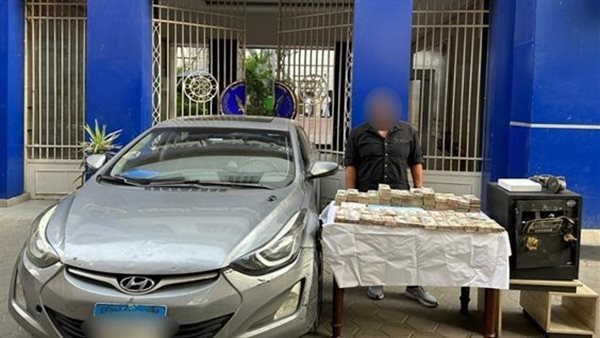 المتهم والمضبوطات