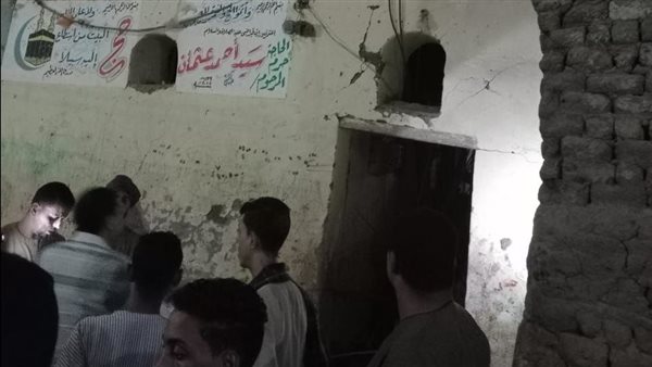 انهيار منزل بأسيوط