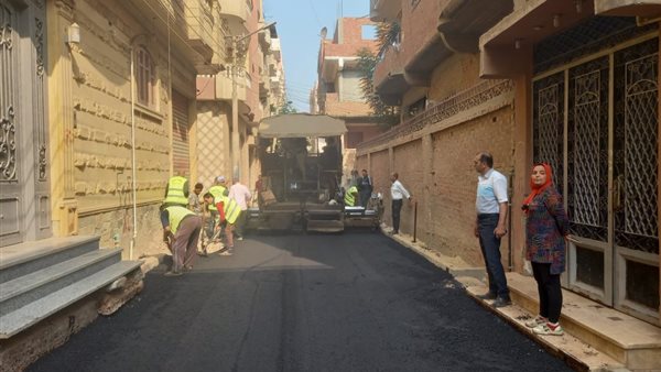 رصف شوارع المنوفية