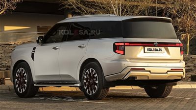 نيسان أرمادا الجديدة تظهر بتصميم يشبه الصندوق